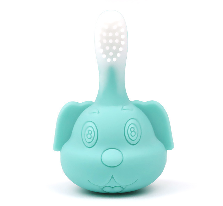 Baby Silicone Toothbrush - Pink