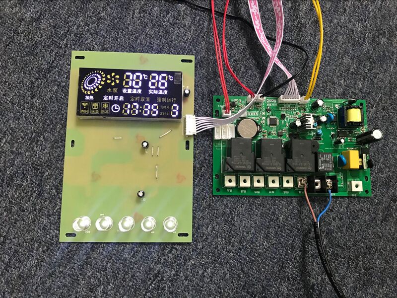 Electric heating furnace boiler digital temperature control system temperature control board household intelligent control panel regenerative electric boiler