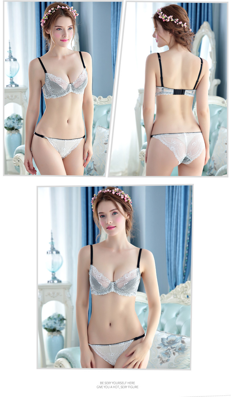  steel ring lace underwear  NSWM20500