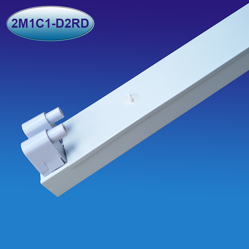 定制工程型R17D FA8 2.4米双灯管支架1.5米LED灯管支架T8LED支架