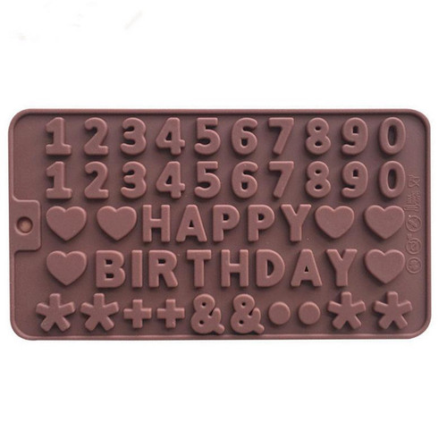 DIY crystal glue alphanumeric molds 26 English alphanumeric molds with high mirror technology
