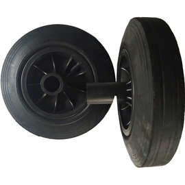 山东厂家垃圾桶轮子双保险插销设计8寸胶粉轮加工制作