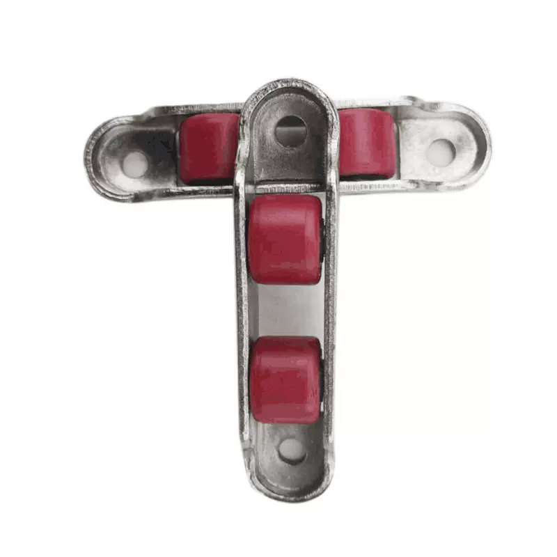 厂家直供  77型窗轮 塑钢门窗滑轮配件 推拉窗滑轮 固定双轮