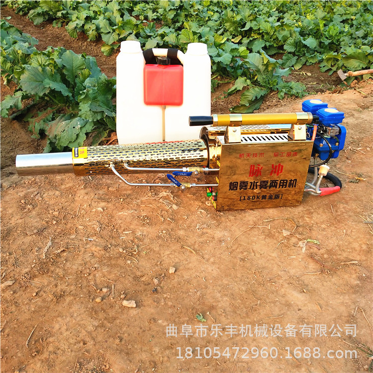 小巧使用方便背负式打药机 双管脉冲式弥雾机 农用打药弥雾机厂家