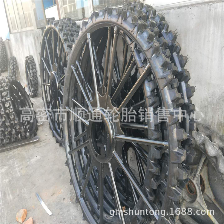 实心机械轮胎1.6米1.8米2.1插秧机轮胎打药机轮胎1.1米1.4米