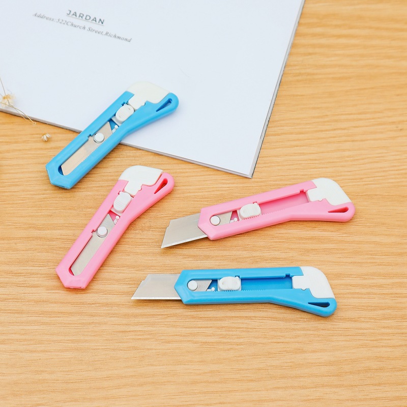 便携迷你墙纸小刀 开箱刀手机壳diy工具学生儿童工艺裁纸刀美工刀详情3