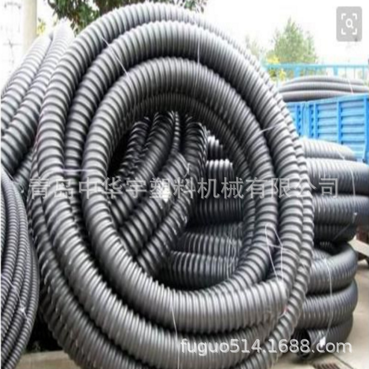 供应PE碳素螺旋增强管材生产线 PE碳素管设备