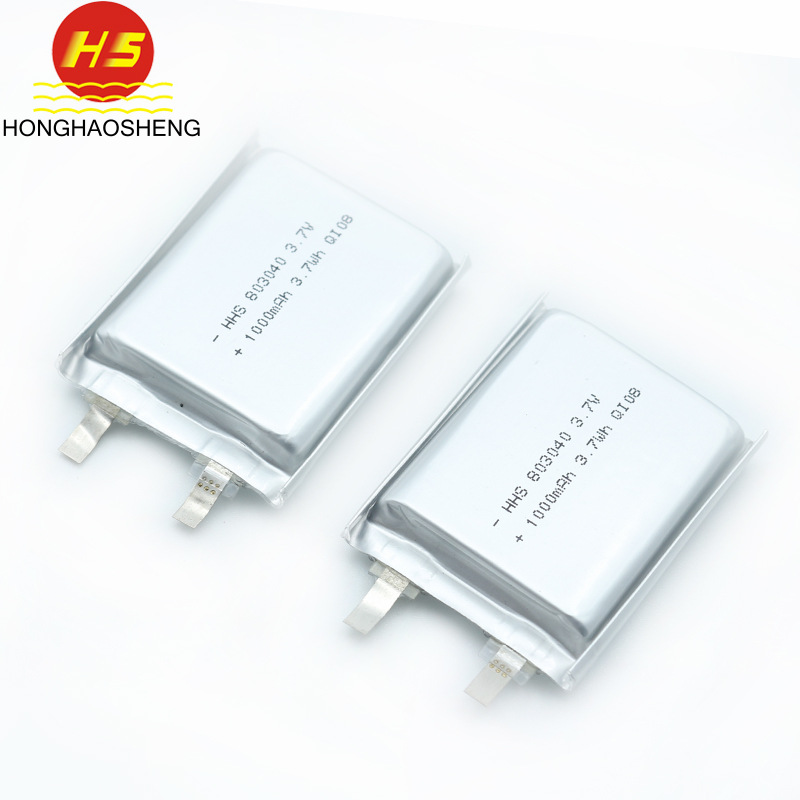 803040聚合物锂电池1000mah 3.7v平板电池GPS导航仪锂电池