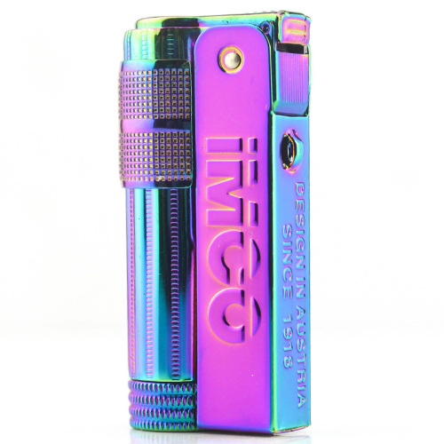 Austrian brand Aikool IMCO lighter retro kerosene machine creative logo