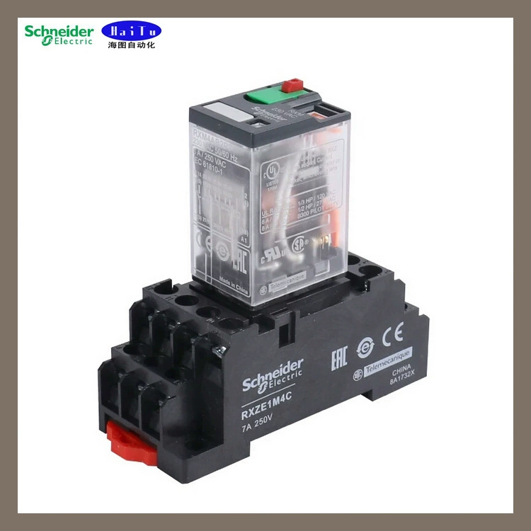 Оригинальный промежуточный реле Schneider RXM4LB2BD, 14 контактов, 5A, DC24V, новый