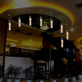 气泡吊灯 单头汽泡吊灯 酒吧餐厅1头水晶灯 亚马逊小灯优质供应商