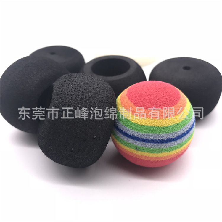 eva球 60mn 带孔eva球 黑色60度eva球 厂家批发批发