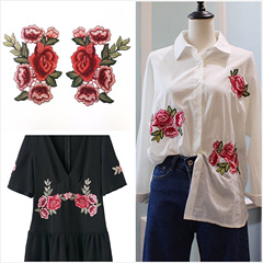 Hot-selling ethnic-style clothing accessories, exquisite water-soluble embroidery hollow collar flowers, DIY qipao accessories factory direct sale