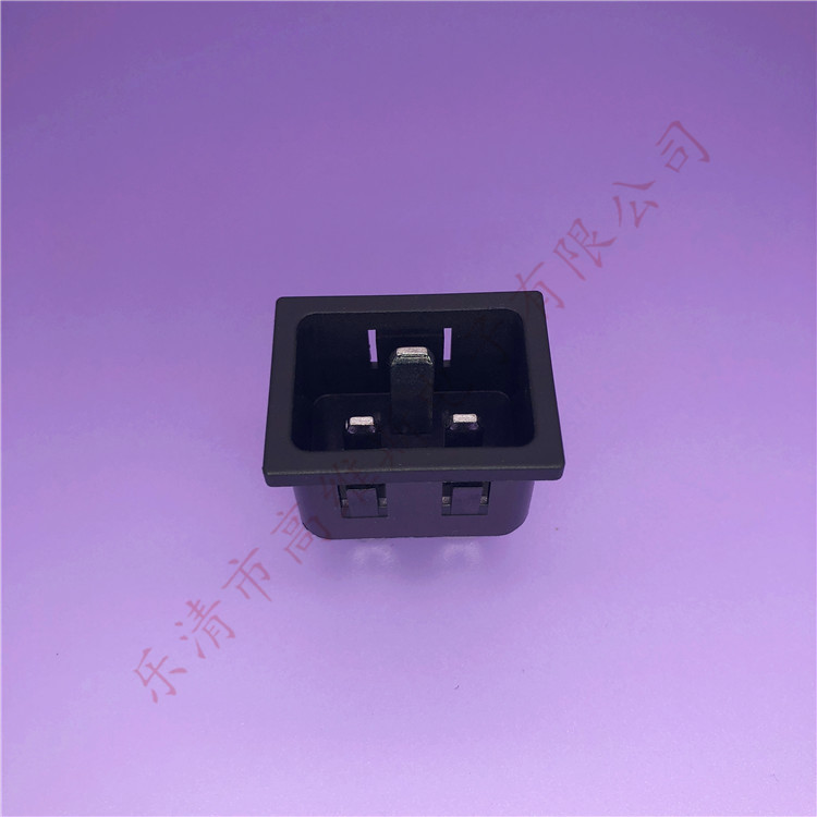 厂家供应 ac电源插座 AC06B品字型卡式公座