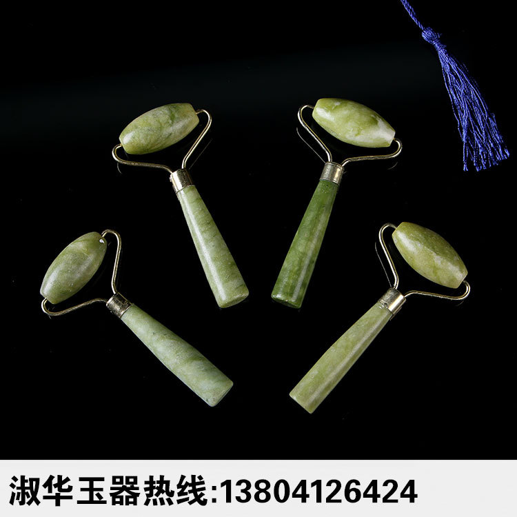 공장 직판 XIUYAN JADE 뷰티 디바이스 XIUYAN JADE 페이셜 싱글 헤드 마사지 롤러 도매