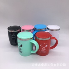 厂家直销供应咖啡杯  史努比大容量420ml创意水杯男女时尚茶杯