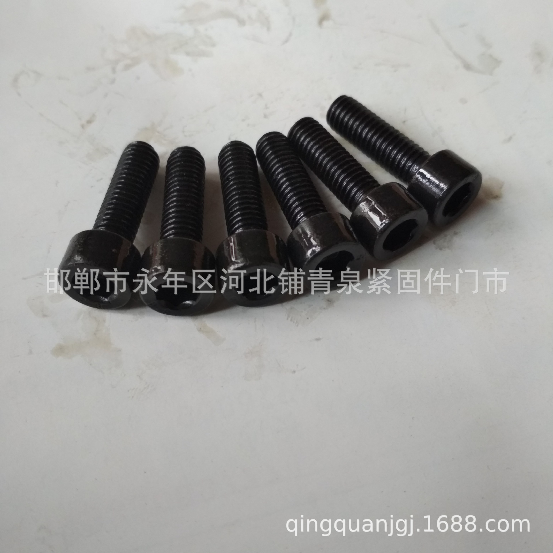 现货批发8.8级高强内六角螺栓  细扣螺栓