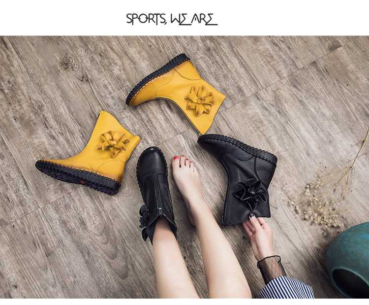 Bottes femme en En cuir - Ref 3355505 Image 23