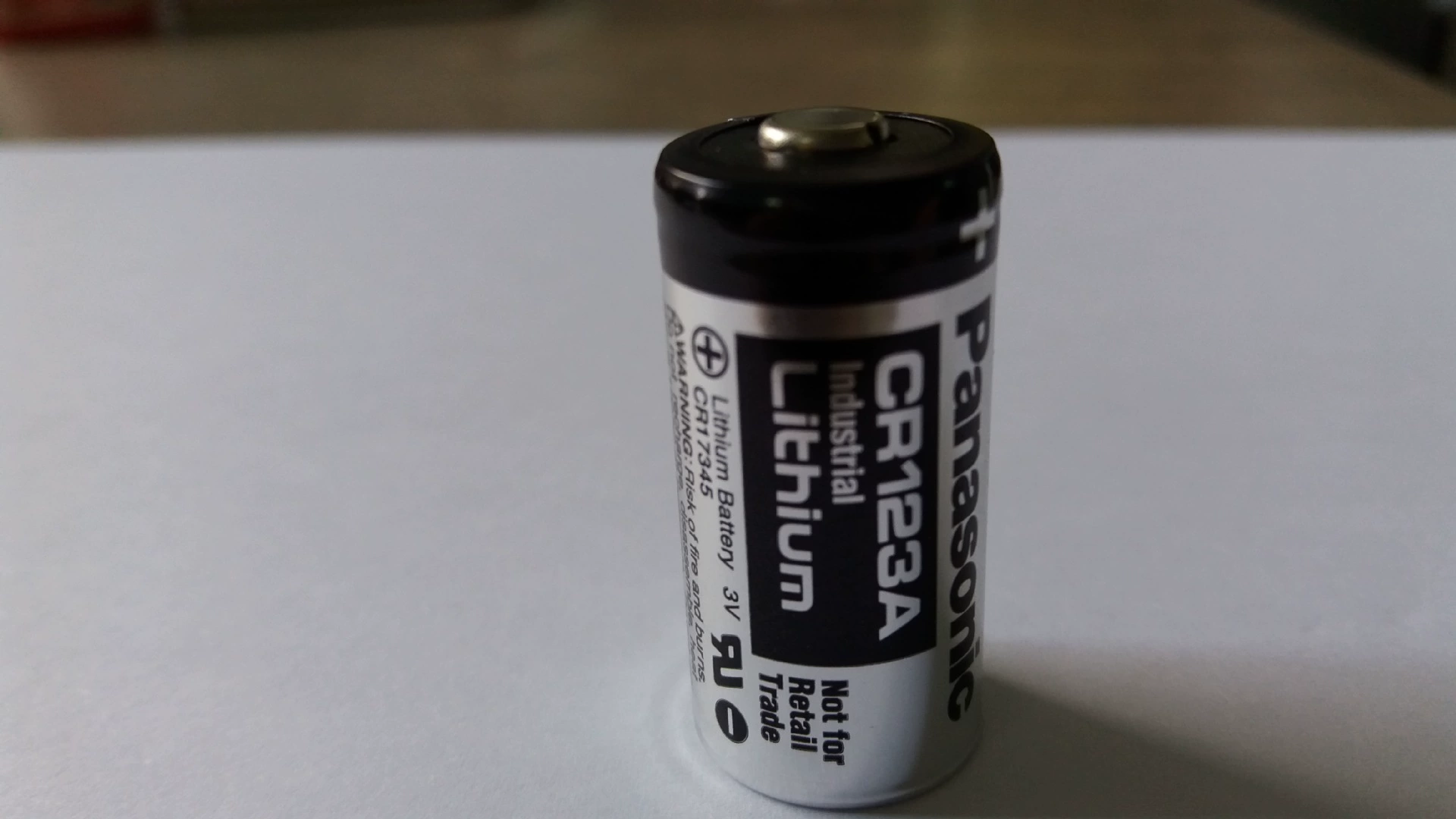 Japanese lithium battery, camera, 123A, 3v