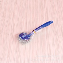 一元可替换洗锅刷批发 加厚圆头钢丝球锅刷 义乌一元两元店批发