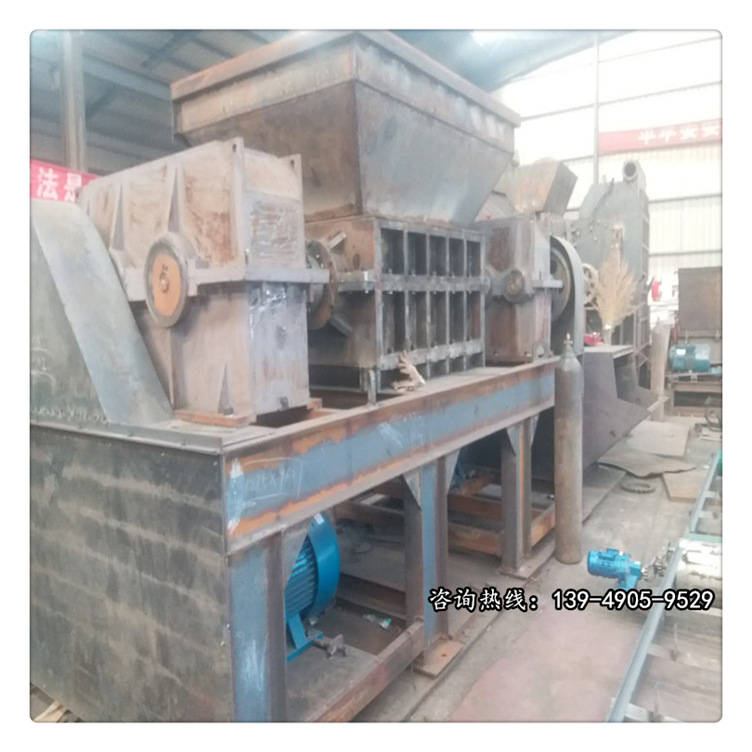 塑料瓶饮料罐撕碎机 木材彩钢瓦撕碎机 双轴废金属撕碎机