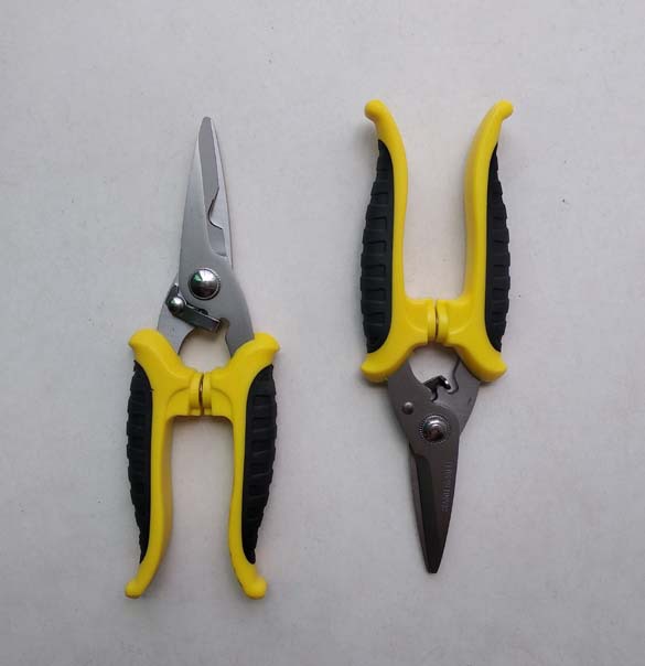 橡塑柄花园剪，双色柄修枝剪HD16027B