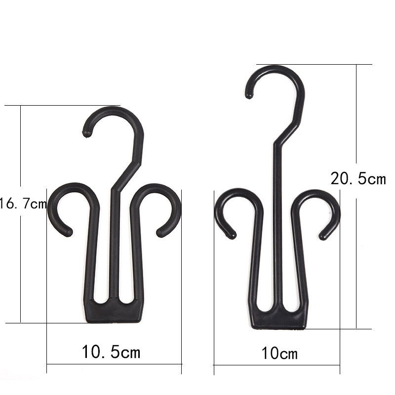 爆款时尚粘钩加长PP塑料晾鞋架人字拖挂钩多功能鞋架大号鞋勾