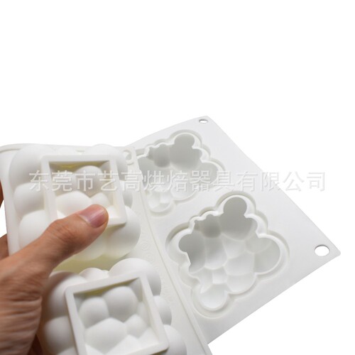 6 Lian Xiangyun mousse cake silicone mold DIY baking jelly mousse mold silicone mold baking mold