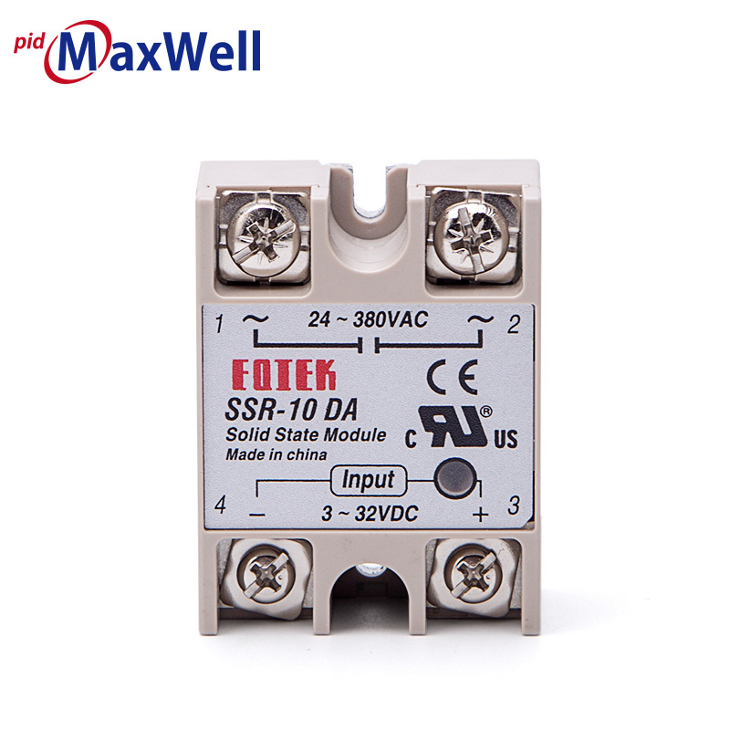 SSR10DA 固态继电器 负载电流10A 单相直流控交流DC-AC工业