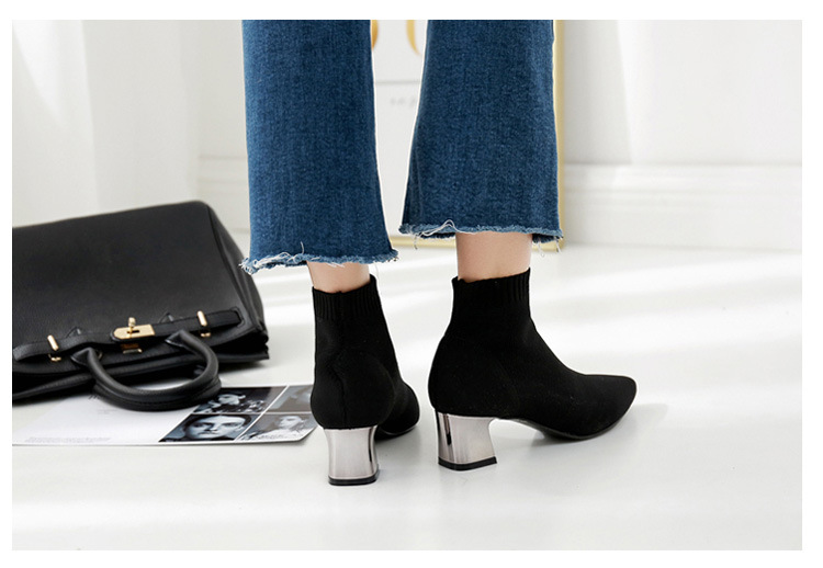 Bottes femme en Tissu - Ref 3354982 Image 23