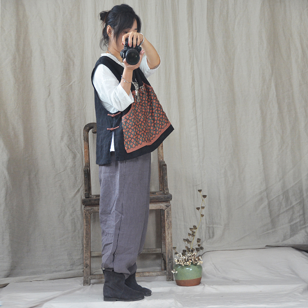 Gilet femme en Chanvre - Ref 3316199 Image 34