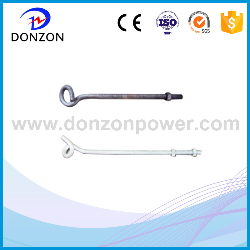 东众：电力金具线路铁附件 热镀锌角钢横担  虎头拉杆 猪尾巴螺栓