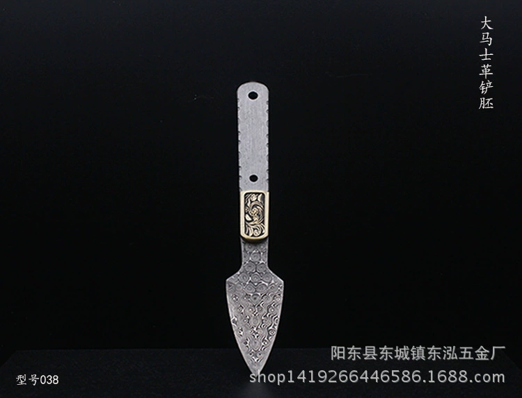 Медная серия Blossom Damascus чайной ножик Маленький черный чай меч чайная игла взрыв Klang 038