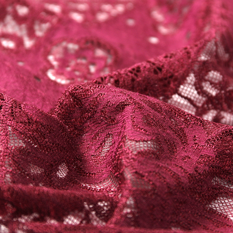 Tela brocada de algodón con encaje de hilo prensado, jacquard, para textiles del hogar, vestidos y trajes, tela roja para vestidos, venta directa del fabricante, producto nuevo.