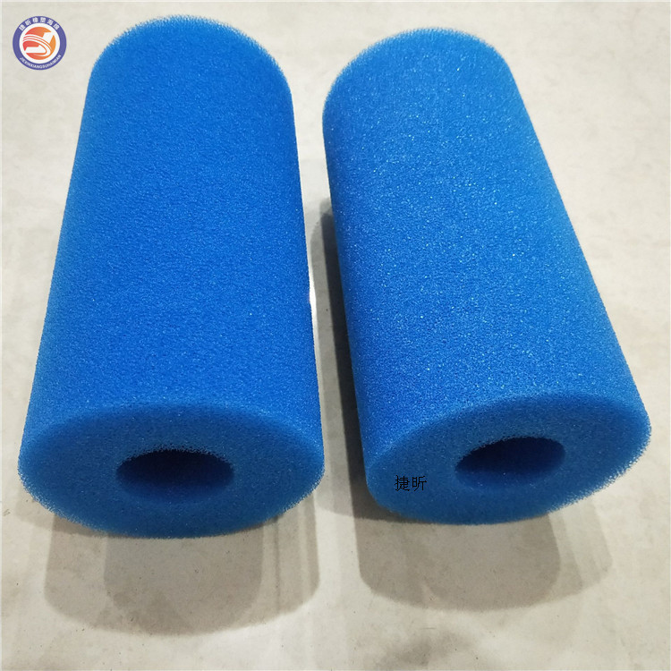 厂家直销 30密度温泉馆水池过滤海绵管 耐高温异形管子