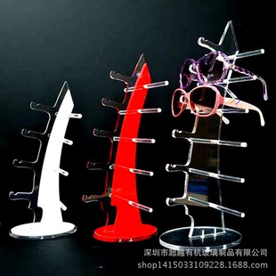 Desktop acrylic glasses display stand creative multi-layer display props myopia glasses frame sunglasses glasses display stand