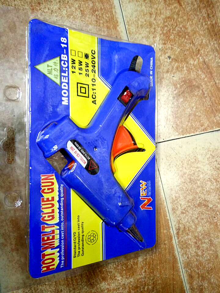 厂家直销 热熔胶枪 20w胶枪迷你带指示灯小胶枪环保批发