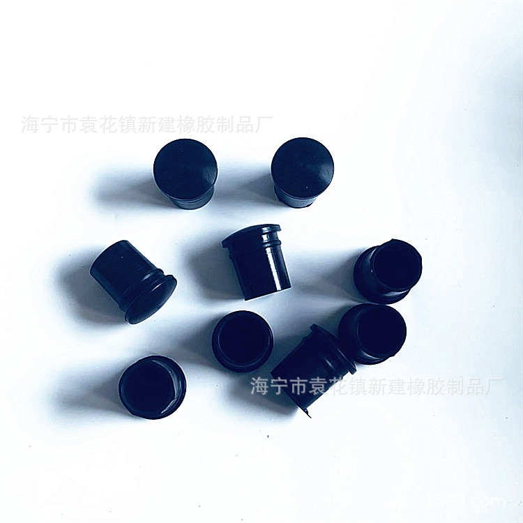 现货供应 丁晴橡胶脚套 机械橡胶脚套 橡胶机脚 橡胶桌脚套