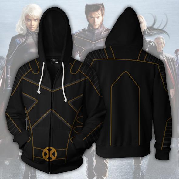 New Marvel Deadpool 2 X-Men Anime Sweatshirt 3D Printed Zipper Cardigan Hooded Jacket