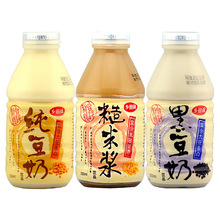 台湾 乡田真纯豆奶 黑豆奶饮品330ml*24瓶/箱 整箱批发