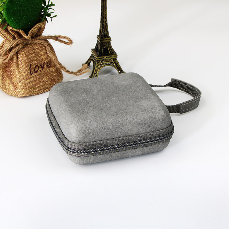 正方形音响收纳盒 EVA防震耳机盒首饰包装盒加工定制简约时尚美观