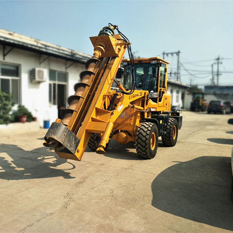 电网改造电线杆打桩机 装载式电线杆打桩机 楼房地基打桩机 价格