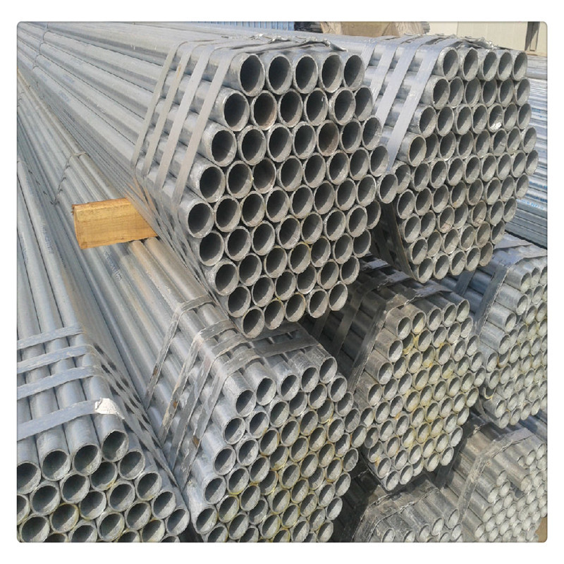 厂家现货热镀锌钢管 镀锌焊管 薄壁钢管DN200 大棚椭圆管