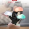 Cloud Weather Time Light Intelligent Sensing Fun Alarm Clock Precise Clock Real Person Reminds Remind the Weather Everbright Night Lights