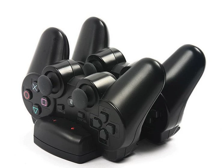 Зарядное устройство для контроллера PS3/PS3 Move, двойная зарядка контроллеров PS3