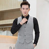 2018 new pattern Korean Edition Professional suit business affairs Annual meeting man leisure time Vest Self cultivation man suit Vest