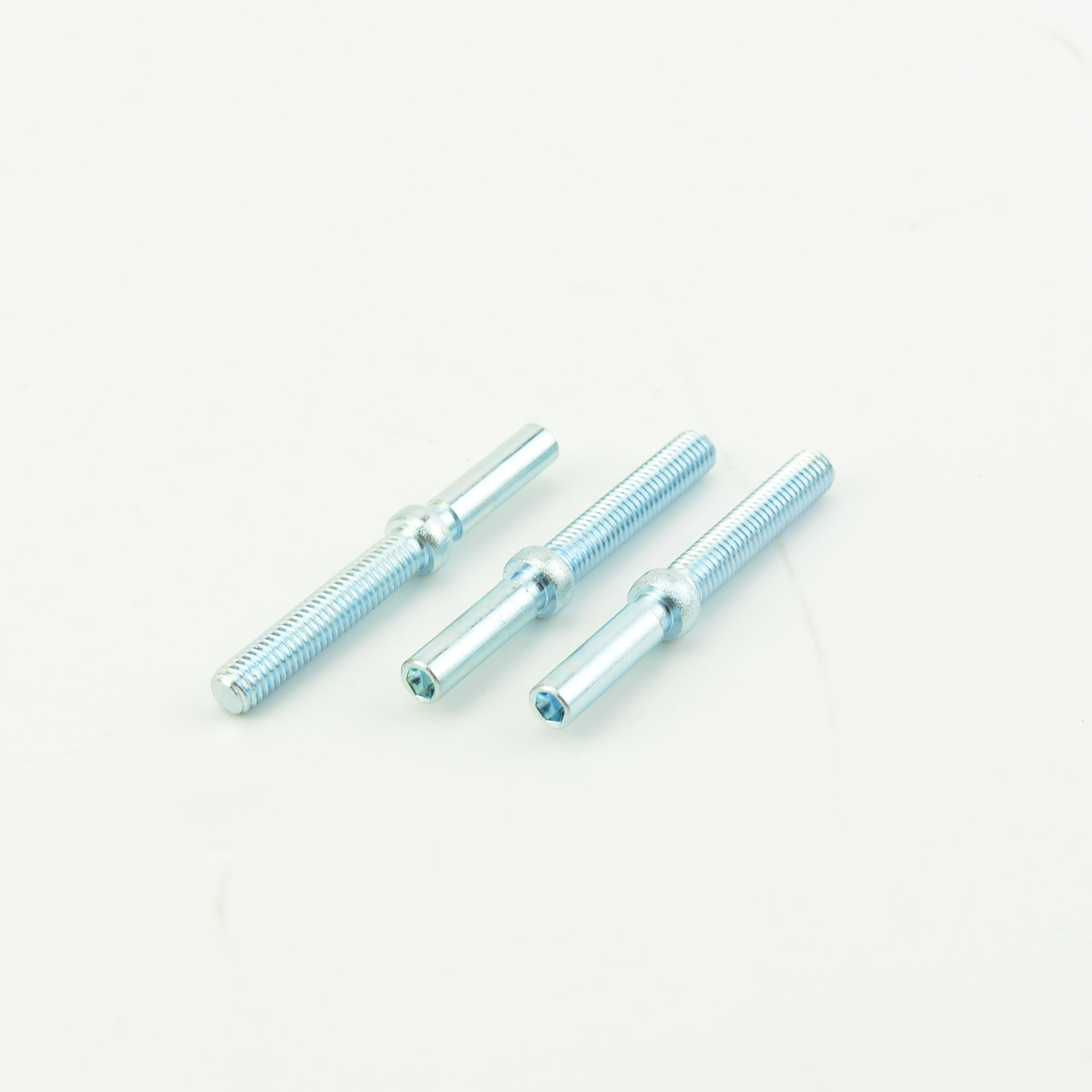 双头牙螺钉 特殊六角螺钉 非标双头牙定制  外六角头双牙螺丝