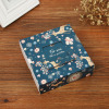 Handheld gift box, 80 gram, with snowflakes