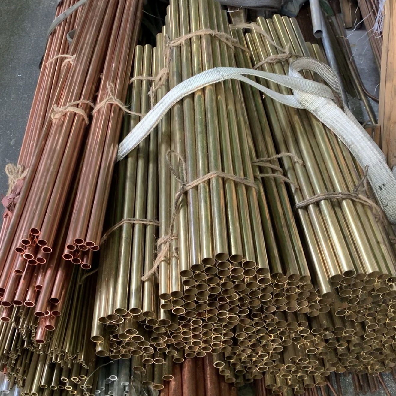 明亮厂精质各规格内孔径123456铜管 专业半硬软铜管 长短切割铜管