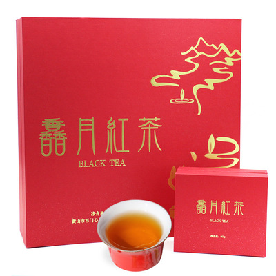 心月祁门红茶茶叶核心原产特级正宗祁红浓香型工夫红茶320g|ru